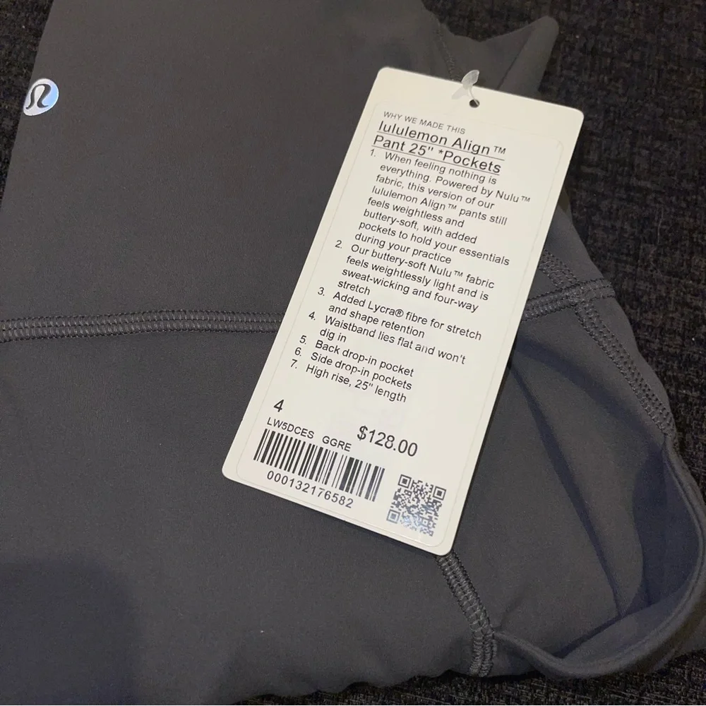 NWT Lululemon Align High Rise Pant with Pockets 25" - Picture 6 of 8